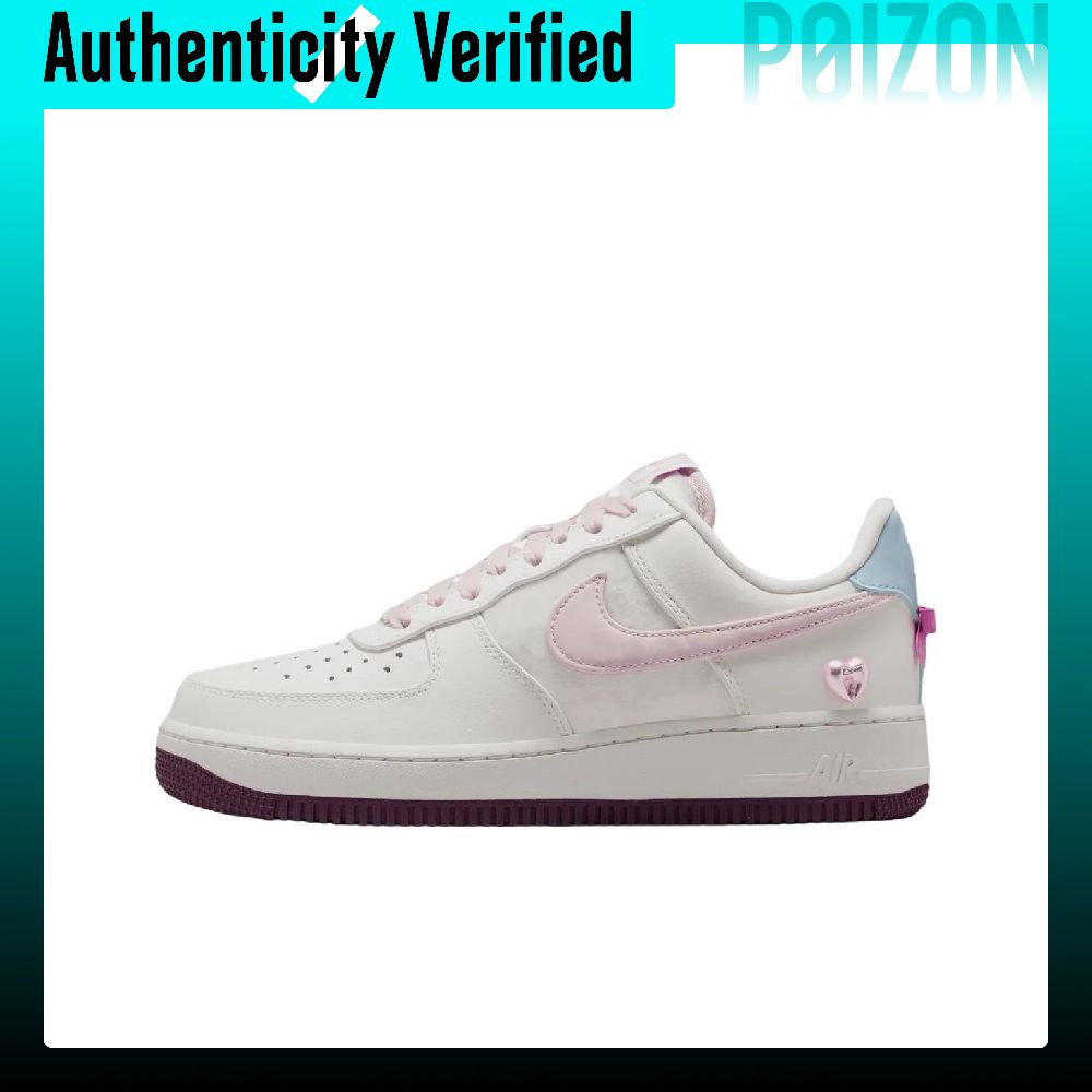 Nike Shoes Air Force 1 - ไนกี้ แอร์ ฟอร์ซ 1 โลว์ท็อปรองเท้าสเก็ตบอร์ดผู้หญิงสีขาวสีชมพู IQ4937-161