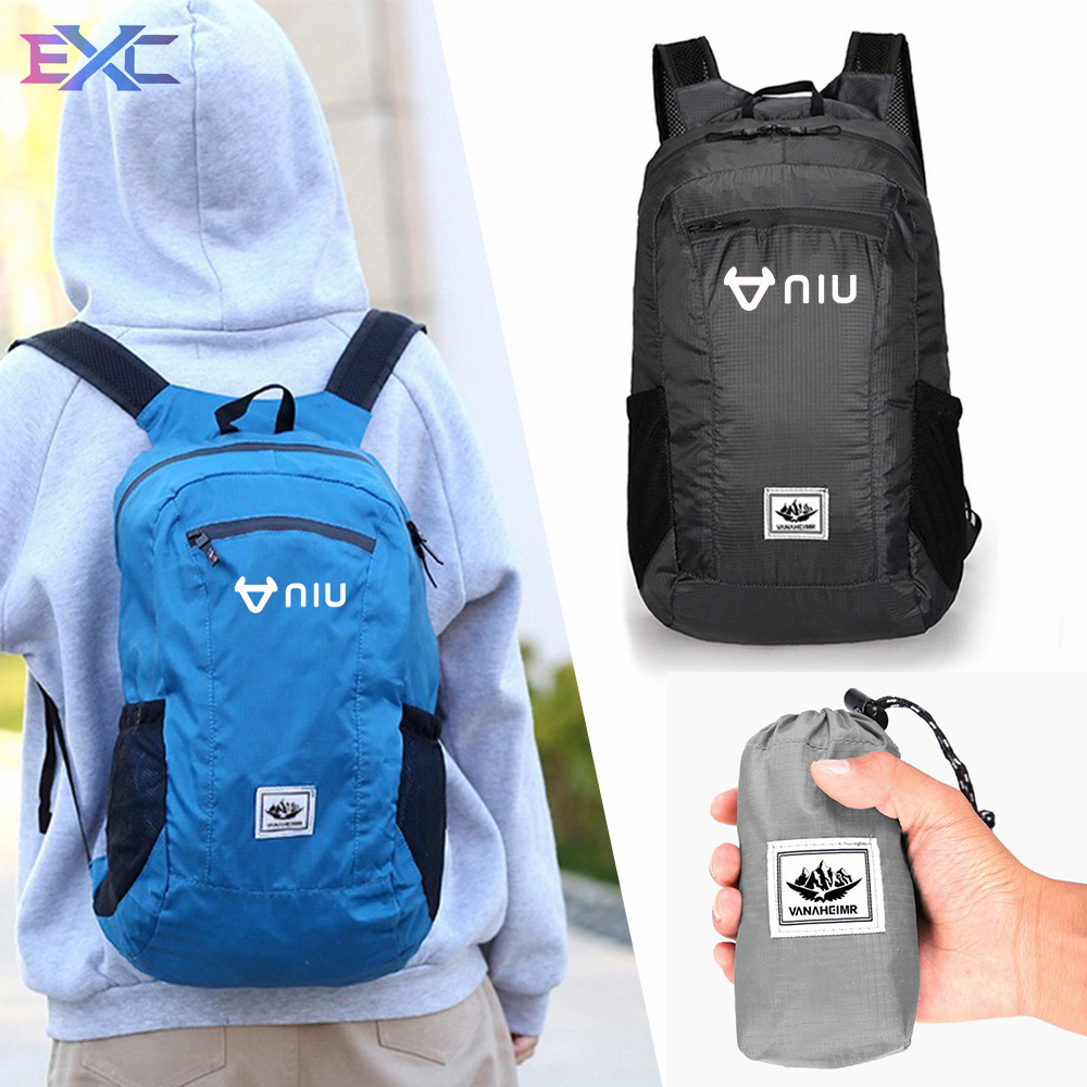 Foldable Backpack Small - กระเป๋าเป้สะพายหลังขนาดเล็กพับได้สำหรับ Niu N1S Uqi Uqi +