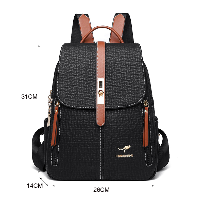 แฟชั่นกระเป๋าเป้สะพายหลังหญิงค - Fashion Backpack Women บทวิจารณ์และราคา