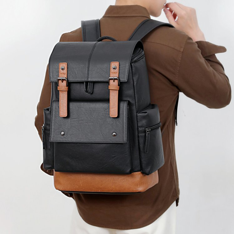 กระเป๋าเป้หนังวินเทจใหม่สำหรับ - Leather Backpack Vintage บทวิจารณ์และราคา