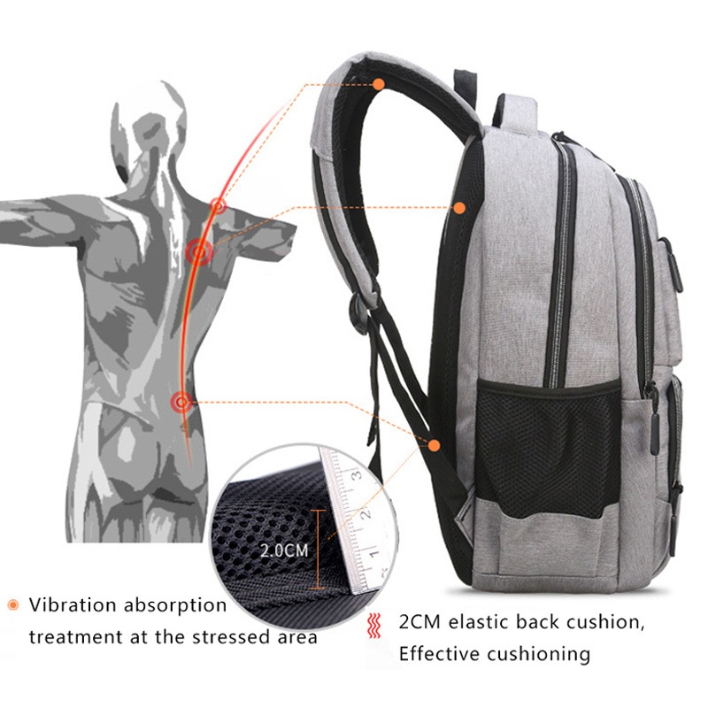กระเป๋าเป้สะพายหลังความจุขนาดใ - Laptop Backpack 15.6 บทวิจารณ์และราคา